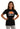 Ellesse Damen T-Shirt ARIETH TEE Black Schwarz