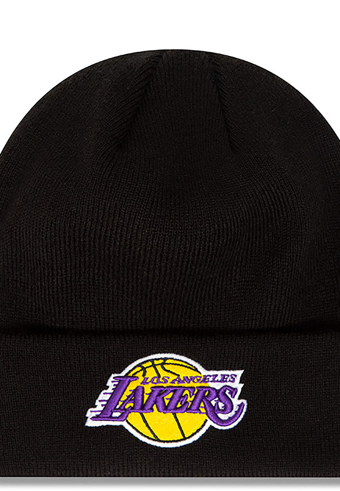 New Era ESS Cuff Beanie LA LAKERS Schwarz Fashioncode