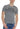 Sergio Tacchini T-Shirt Herren NEW IRUNE SAM9238491 Dark Grey Mel Black