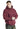 SikSilk Herren Hoodie DROP SHOULDER RELAXED FIT HOODIE SS-21844 Burgundy Dunkelrot