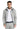 SikSilk Zipper Herren ELASTIC JACQUARD ZIP HOODIE SS-17554 Grey